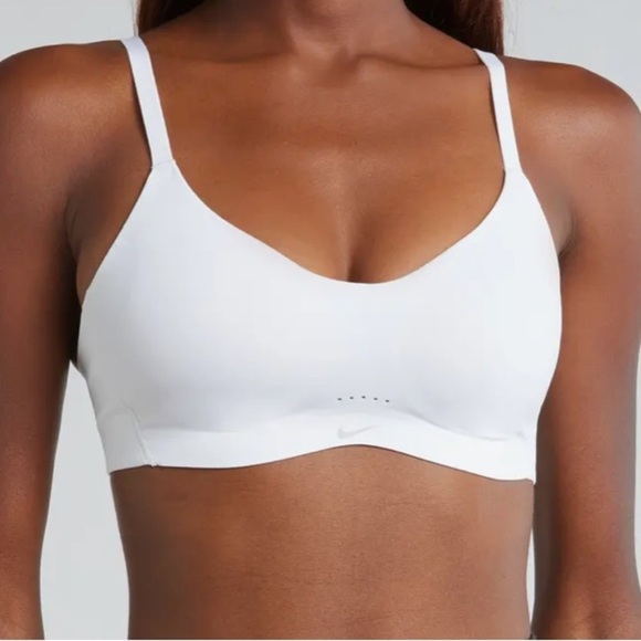 Nike Women's Minimalist Light-Support Padded Sports Bra 3X White - Picture 1 of 12